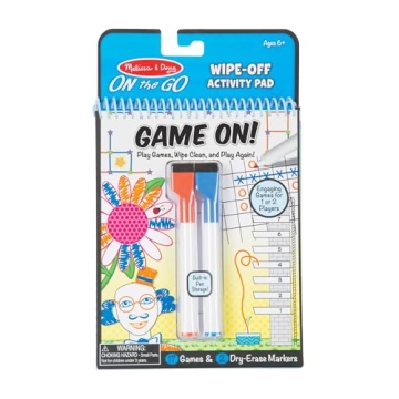 Melissa & Doug On the Go Game On! Activity Pad for Kids