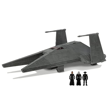 STAR WARS Micro Galaxy Squadron Inquisitor Transport Scythe - 7-Inch Starship Class Vehicle with Thr...