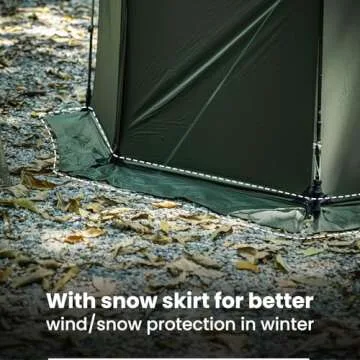 OneTigris Hot Tent for Winter Camping with Stove Jack