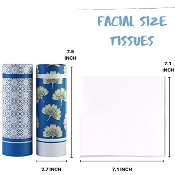 Car Tissue Holder Pack for Cup Holders - Travel Essential