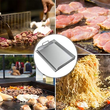 Skyflame Stainless Steel Griddle for Perfect Grilling