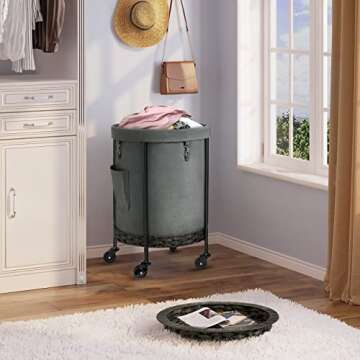 Greenstell Laundry Hamper - 33.5 Gal Stylish and Functional
