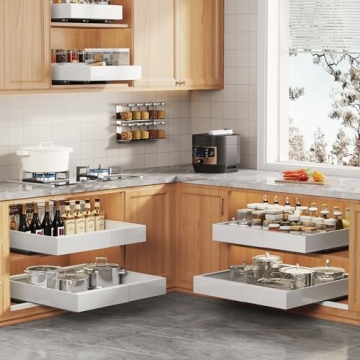 Seinloes Adjustable Pull-Out Organizer for Cabinets