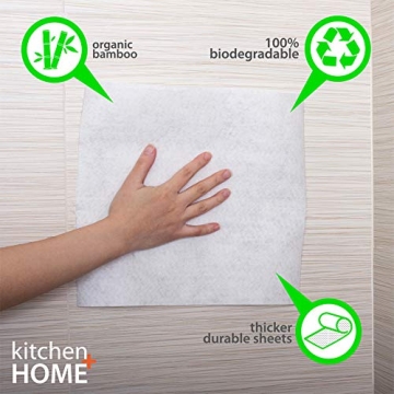 Heavy Duty Washable Bamboo Towels - Eco-Friendly and Durable