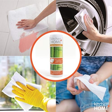 Heavy Duty Washable Bamboo Towels - Eco-Friendly and Durable