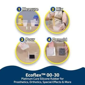 Ecoflex™ 00-30 Super-Soft, Platinum Cure Silicone Rubber for Creative Projects