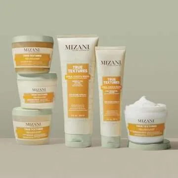 MIZANI True Textures Curl Define Pudding For Curly Hair - Moisturizing & Prevents Frizz With Coconut Oil, Paraben Free