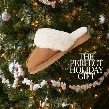 Dearfoams Fireside Sydney Women’s Shearling Slippers
