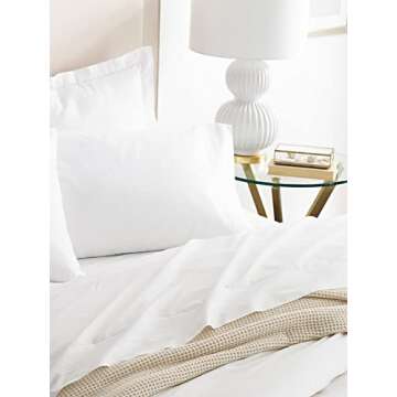 Luxury Boll & Branch Waffle Bed Blanket for Ultimate Comfort