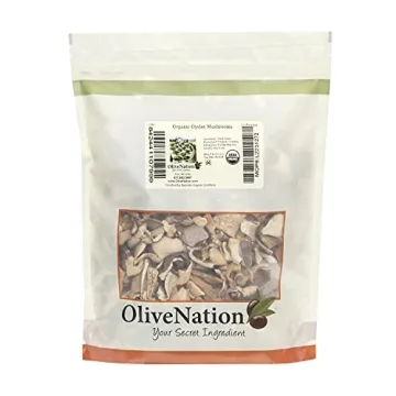 OliveNation Premium Dried Oyster Mushrooms 16 Ounces