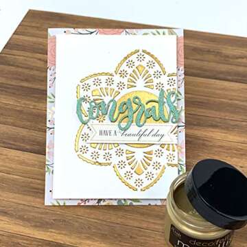 iCraft Deco Foil Metallix Gel, 2 Fl. Ounces, Pure Gold