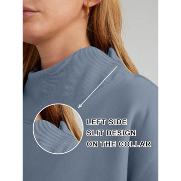 Trendy Queen Womens Oversized Sweatshirt for Comfort