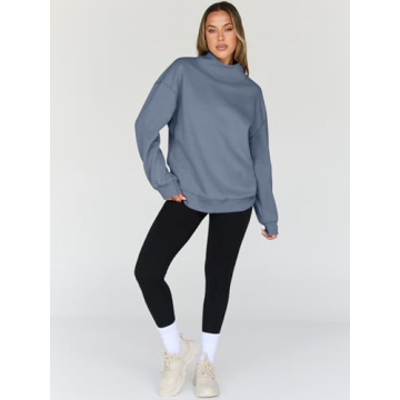 Trendy Queen Womens Oversized Sweatshirt for Comfort