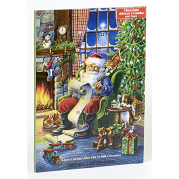 Naughty or Nice Chocolate Advent Calendar - 24 Treats