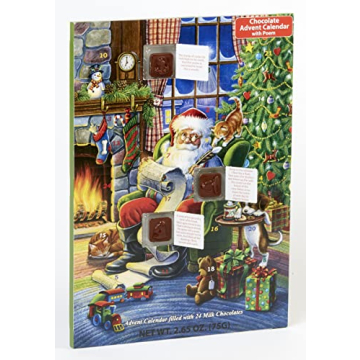 Naughty or Nice Chocolate Advent Calendar - 24 Treats