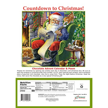 Naughty or Nice Chocolate Advent Calendar - 24 Treats