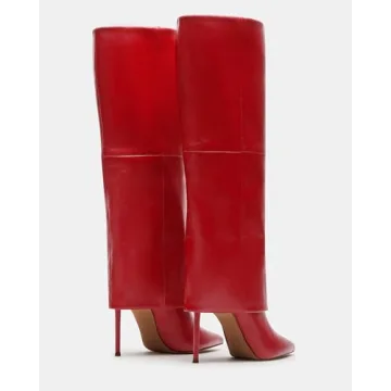 Chic Femflame Fold Over Knee High Boots for Women