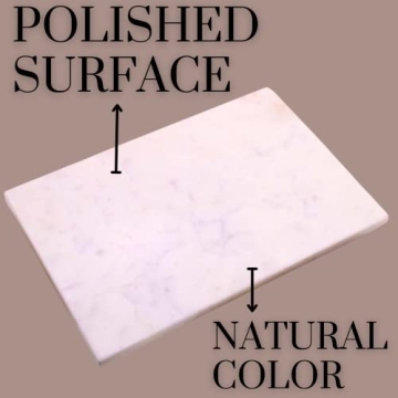 KC KULLICRAFT Marble Pastry Board - Stylish & Durable