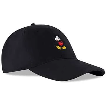 Disney Men's Mickey Mouse Baseball Cap - Adjustable & Stylish