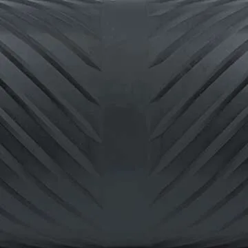 CLIMATEX Indoor/Outdoor Rubber Runner Mat, Door Mat For Floor Protection, 27" X 20', Black (9A-110-27C-20)