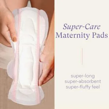 PurComfy Postpartum Pads Extra Soft Maximum Absorbency