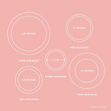 Gimme Beauty Fine Hair Ties - Seamless, Soft Elastic for Any Occasion