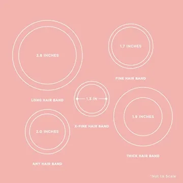 Gimme Beauty Fine Hair Ties - Seamless, Soft Elastic for Any Occasion