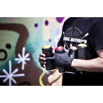 Montana BLACK True Cyan Spray Paint 400ml - Matte Finish