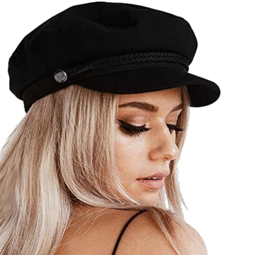 Chic SIYWINA Women's Newsboy Cap for Winter Fashion