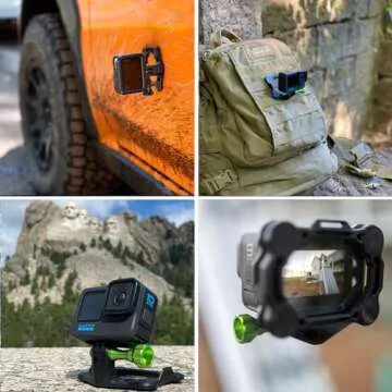 SNAP Mounts - Magnetic Action Camera Chest Mount for GoPro