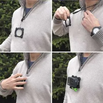 SNAP Mounts - Magnetic Action Camera Chest Mount for GoPro