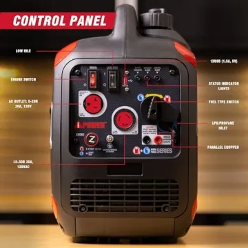 A-iPower SUA2000iD Quiet Dual Fuel Portable Generator Overview