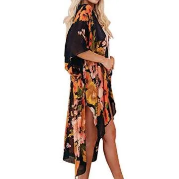 Stylish Lightweight Chiffon Kimono Cardigan for Women
