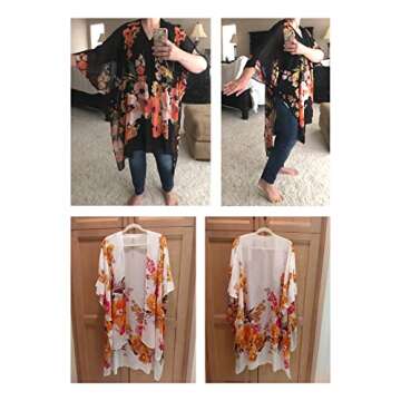 Stylish Lightweight Chiffon Kimono Cardigan for Women