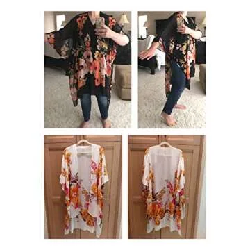 Stylish Lightweight Chiffon Kimono Cardigan for Women