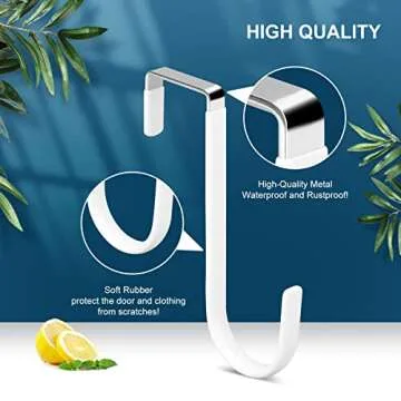 DAJIANG Over Door Hooks for Easy Home Organization