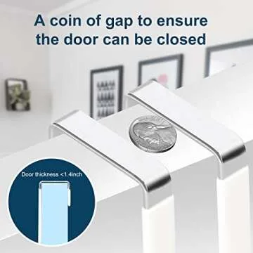 DAJIANG Over Door Hooks for Easy Home Organization