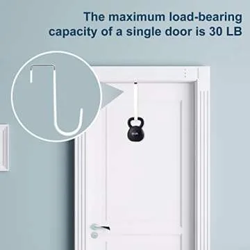 DAJIANG Over Door Hooks for Easy Home Organization