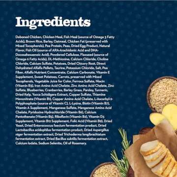 Blue Buffalo Baby Blue Natural Dry Food for Kittens, Healthy Growth Formula with DHA, Chicken and Brown Rice Recipe, 5-lb. Bag