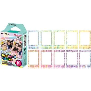 Fujifilm Instax Mini Film Bundle with Fun Designs 50 Sheets