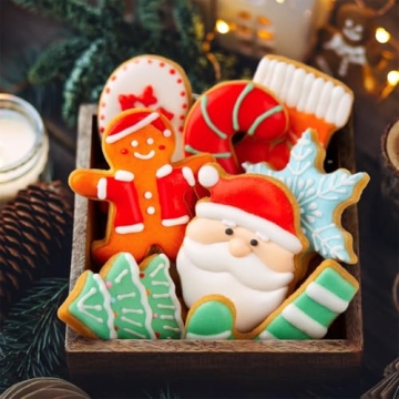 Christmas Cookie Cutters Set - Fun Holiday Baking Shapes