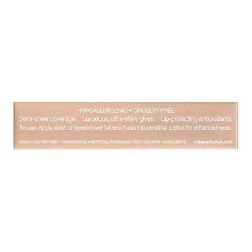 Mineral Fusion Lip Gloss, Captivate, 0.135 Ounce