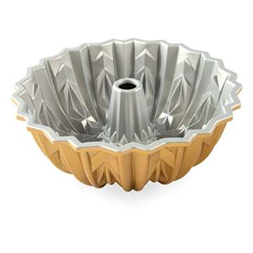 Nordic Ware Cut Crystal Bundt, 10 Cup, Gold