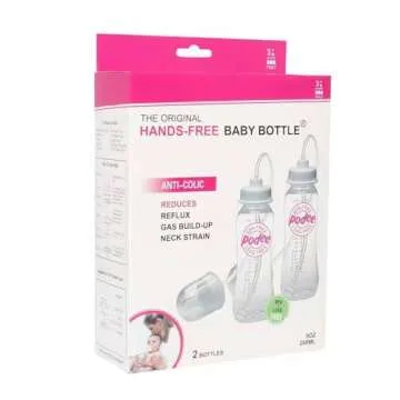 Innovative Hands-Free Baby Bottle for Infants 9 oz