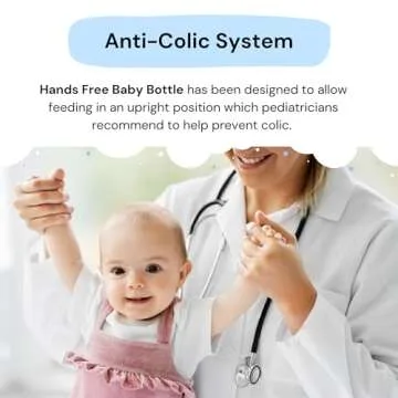 Innovative Hands-Free Baby Bottle for Infants 9 oz