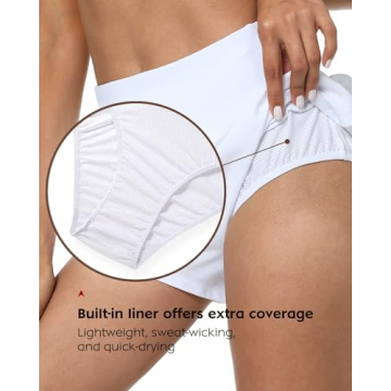 GYM RAINBOW Women's High Waisted Athletic Shorts