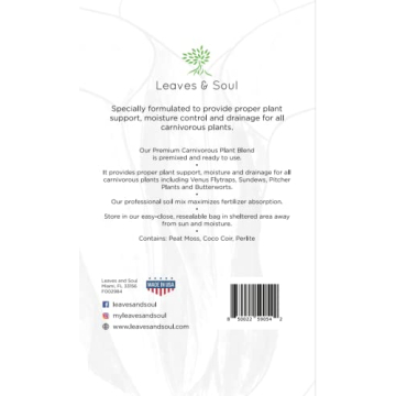 Professional Carnivorous Plant Soil 2.2 Quarts Ready to Use