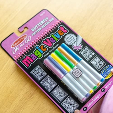 Melissa & Doug Color by Numbers & Magic Velvet 3-Pack