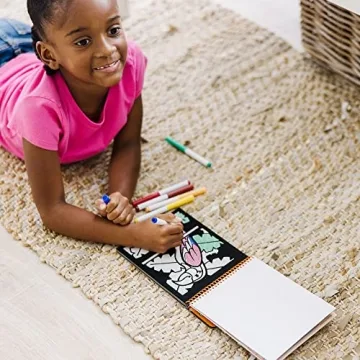 Melissa & Doug Color by Numbers & Magic Velvet 3-Pack