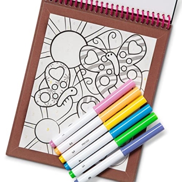 Melissa & Doug Color by Numbers & Magic Velvet 3-Pack